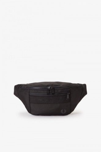 Bolsos cruzados de tricot con cinta tonal