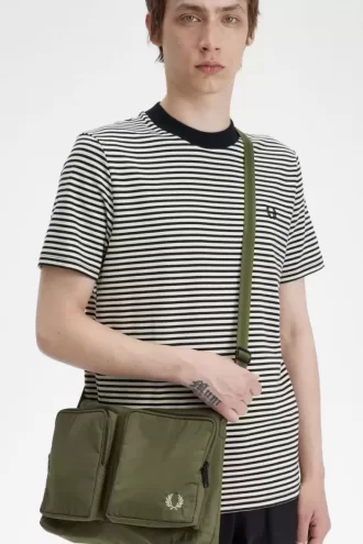 Bolsos de hombre con bolsillos laterales de nailon
