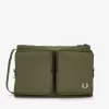 Bolsos de hombre con bolsillos laterales de nailon Bolsos de hombre con bolsillos laterales de nailon