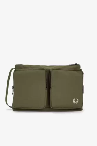 Bolsos de hombre con bolsillos laterales de nailon