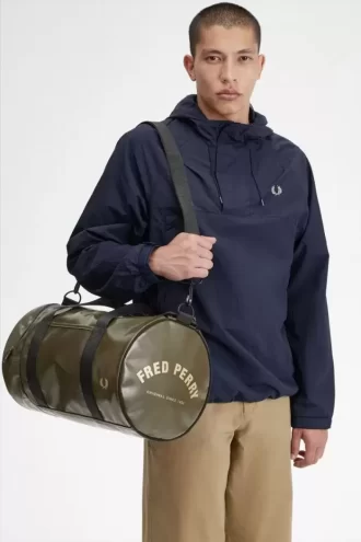Bolsos de hombre con diseño de barril tonal