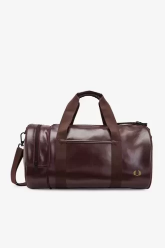 Bolsos de hombre con diseño de barril tonal