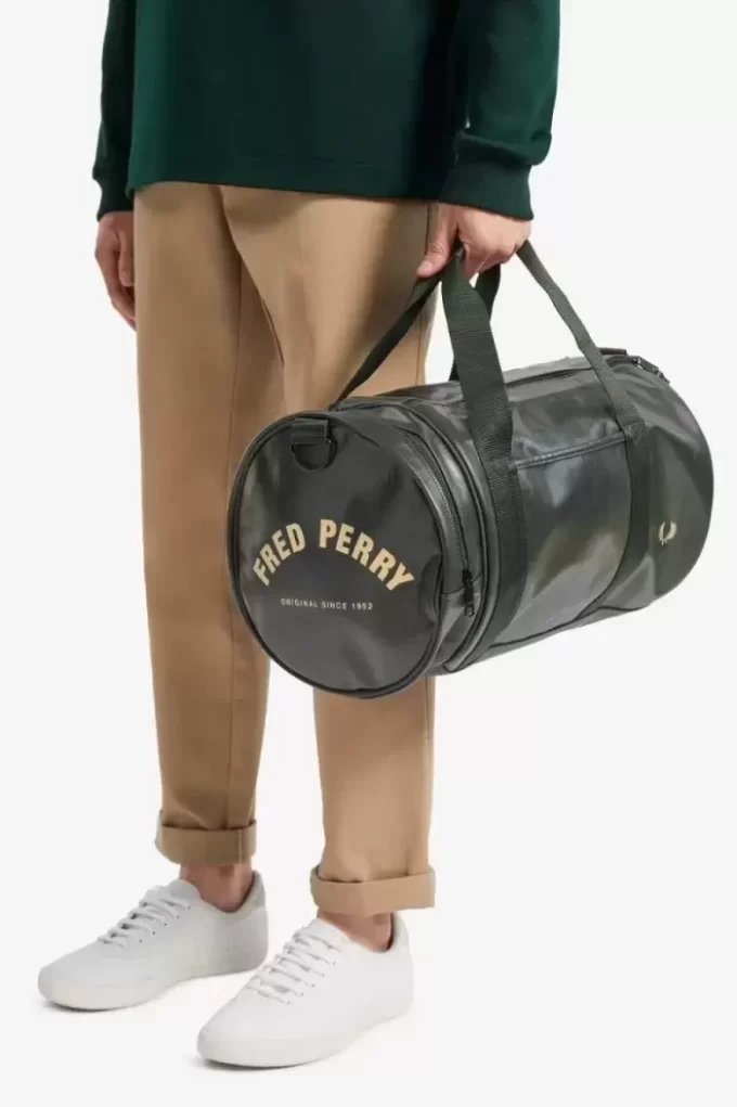 Bolsos de hombre con diseño de barril tonal Bolsos de hombre con diseño de barril tonal