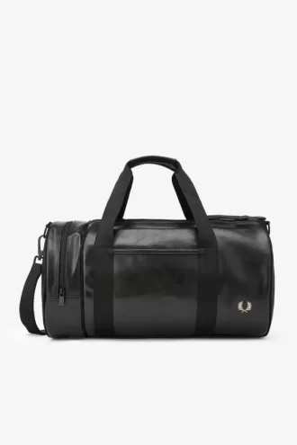 Bolsos de hombre tipo barril de PU tonal