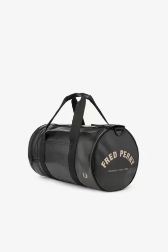 Bolsos de hombre tipo barril de PU tonal