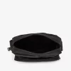 Bolsos laterales de piel y sarga de nailon para hombre