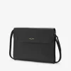 Bolsos Sacoche de piel bruñida para hombre