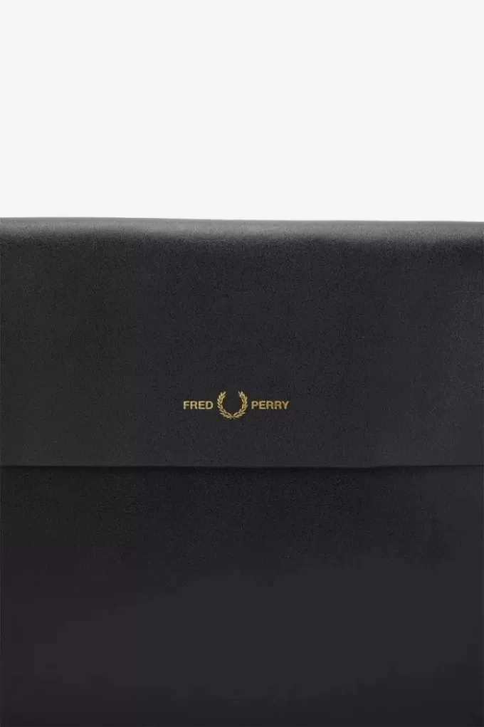 Bolsos Sacoche de piel bruñida para hombre
