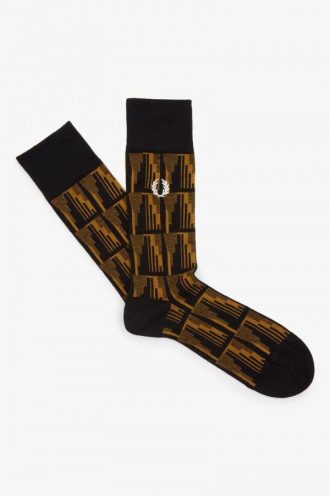 Calcetines con estampado jacquard