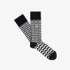 Calcetines de hombre con estampado abstracto Calcetines de hombre con estampado abstracto
