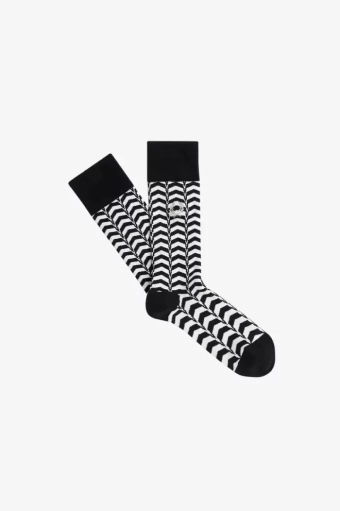 Calcetines de hombre con estampado abstracto Calcetines de hombre con estampado abstracto