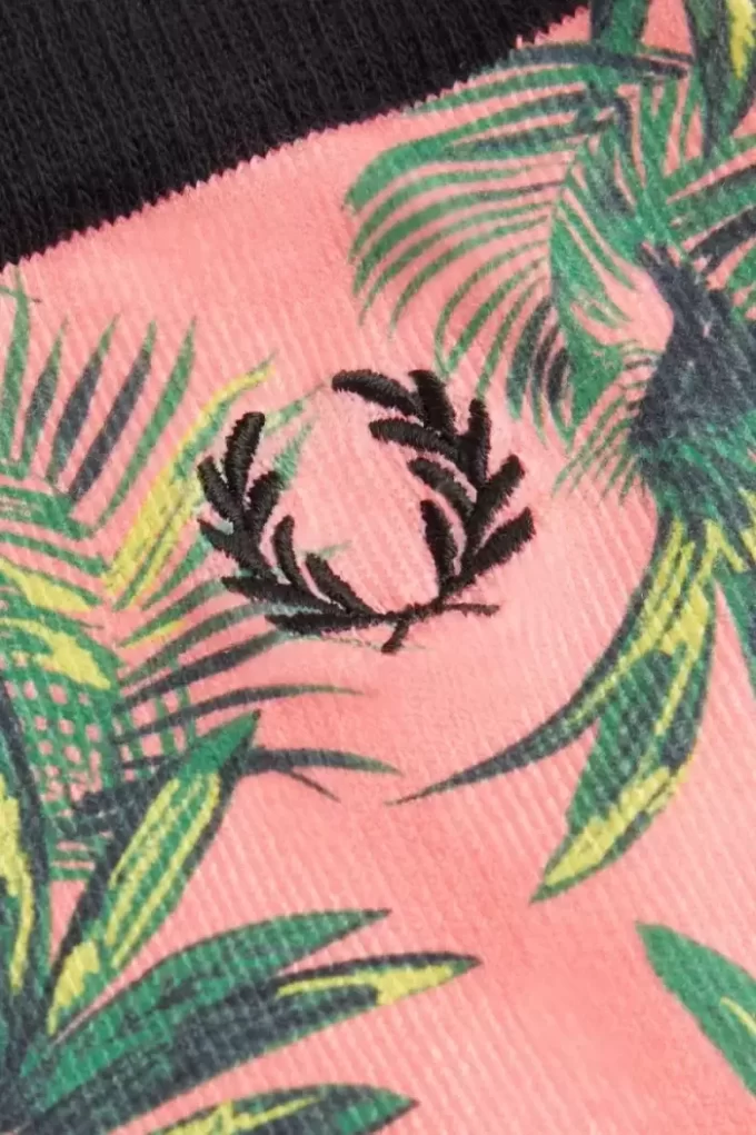Calcetines de mujer con estampado de palmeras Calcetines de mujer con estampado de palmeras