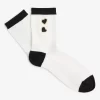 Calcetines de mujer con forma de corazón