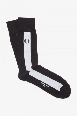 Calcetines de piqué a rayas