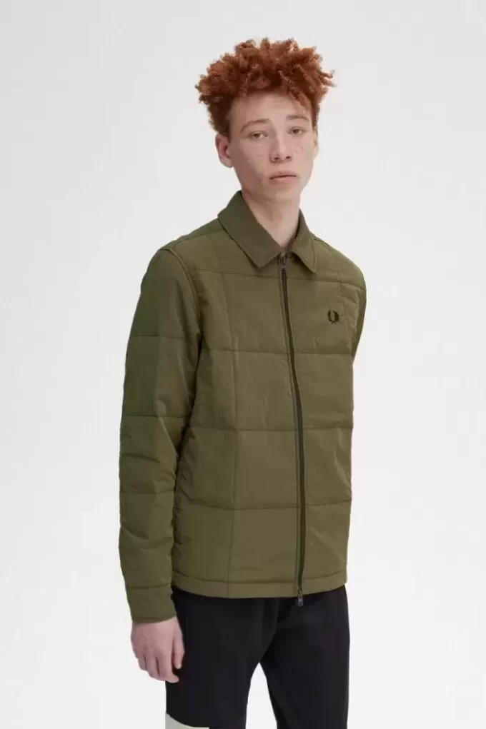 Camisa acolchada para hombre