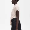 Camisa bordada con lazo para mujer Camisa bordada con lazo para mujer
