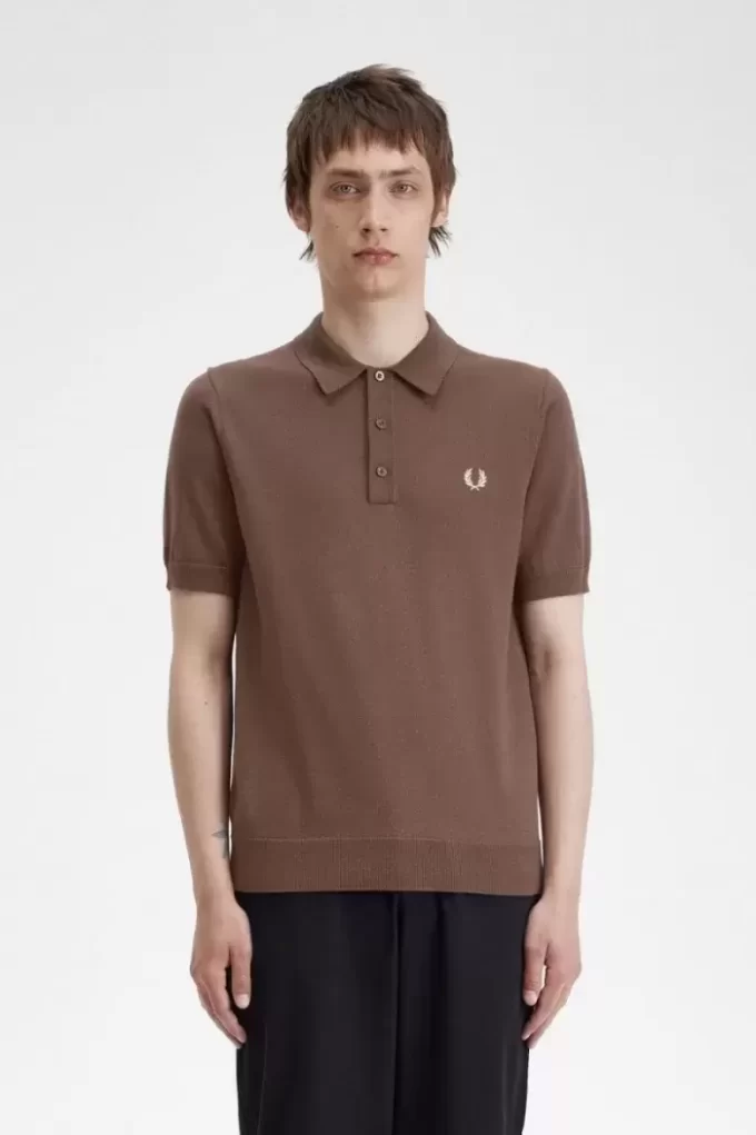 Camisa clásica de punto para hombre Camisa clásica de punto para hombre