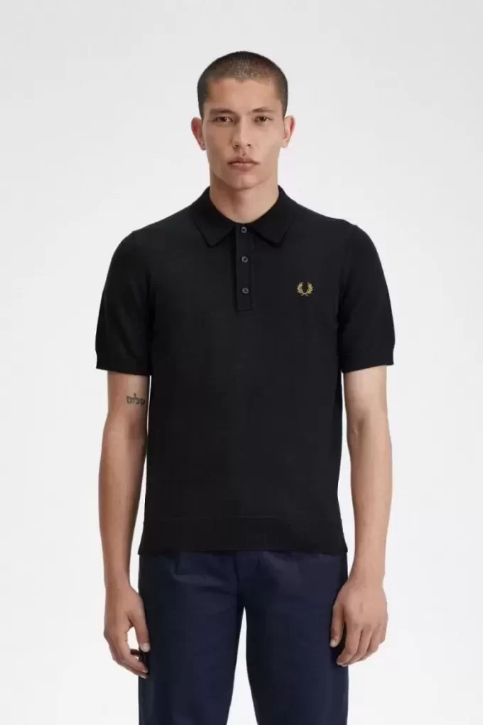 Camisa clásica de punto para hombre Camisa clásica de punto para hombre