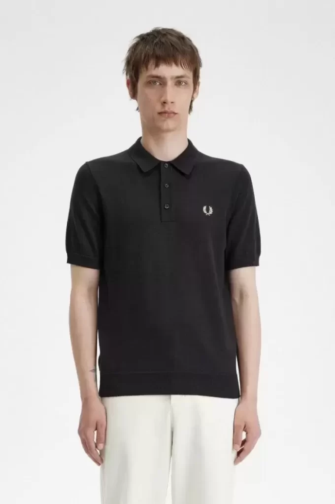 Camisa clásica de punto para hombre Camisa clásica de punto para hombre