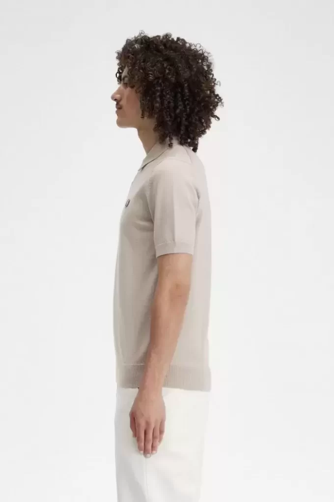 Camisa clásica de punto para hombre Camisa clásica de punto para hombre