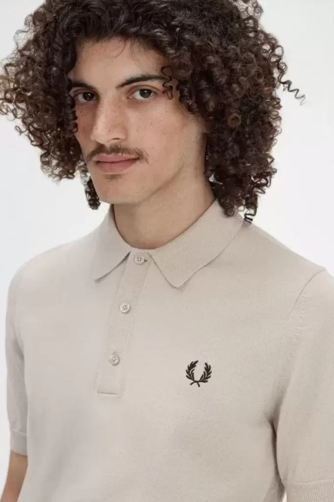 Camisa clásica de punto para hombre Camisa clásica de punto para hombre