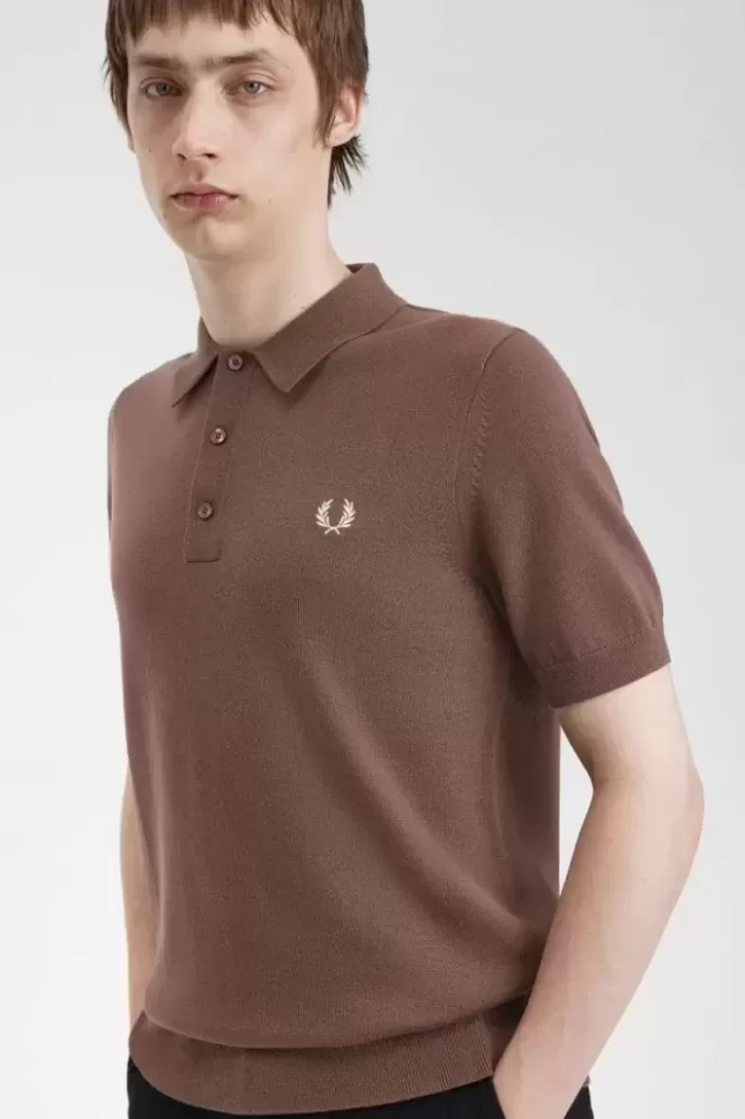 Camisa clásica de punto para hombre Camisa clásica de punto para hombre