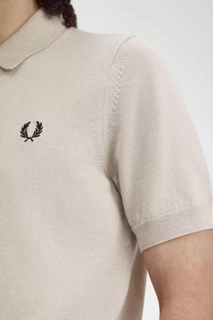 Camisa clásica de punto para hombre Camisa clásica de punto para hombre