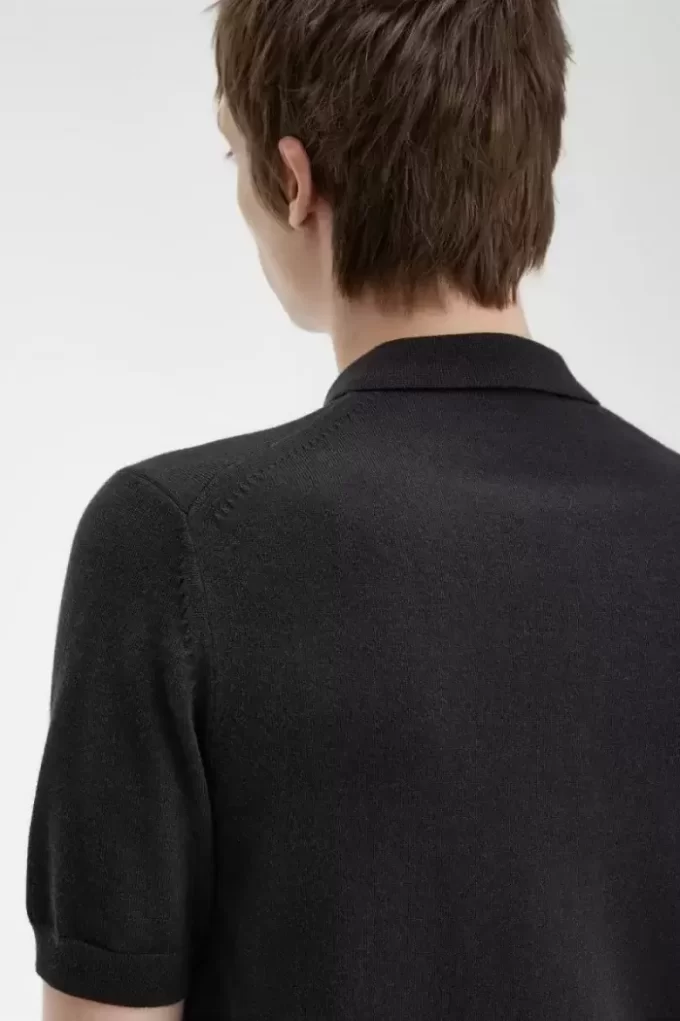 Camisa clásica de punto para hombre Camisa clásica de punto para hombre