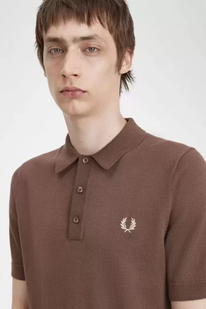 Camisa clásica de punto para hombre Camisa clásica de punto para hombre