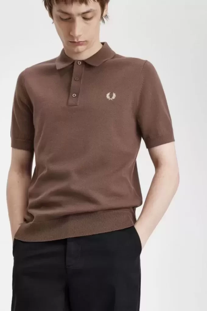 Camisa clásica de punto para hombre Camisa clásica de punto para hombre