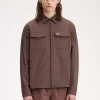 Camisa con cremallera Fred Perry para hombre Camisa con cremallera Fred Perry para hombre