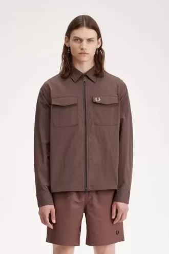 Camisa con cremallera Fred Perry para hombre