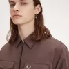 Camisa con cremallera Fred Perry para hombre Camisa con cremallera Fred Perry para hombre