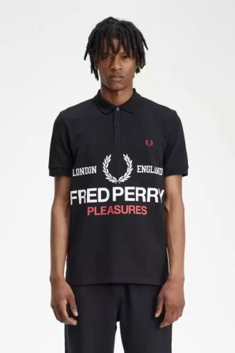 Camisa con el logotipo de Fred Perry para hombre