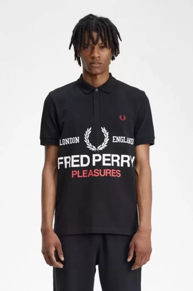 Camisa con el logotipo de Fred Perry para hombre Camisa con el logotipo de Fred Perry para hombre