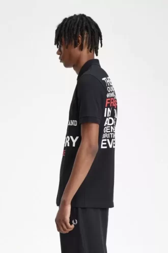 Camisa con el logotipo de Fred Perry para hombre