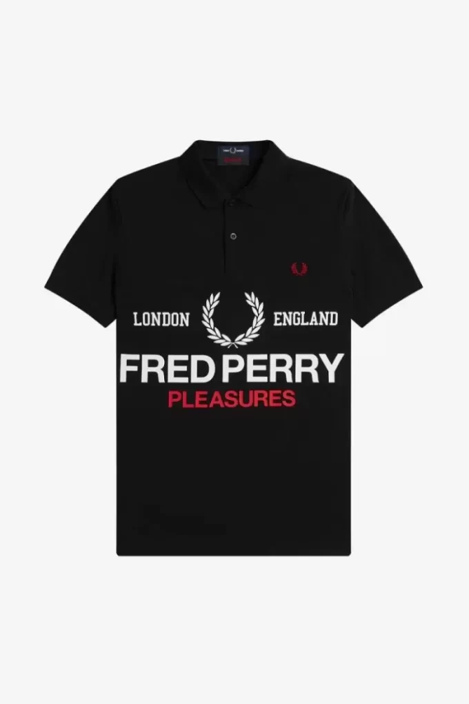 Camisa con el logotipo de Fred Perry para hombre Camisa con el logotipo de Fred Perry para hombre