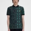 Camisa con estampado de serpiente para hombre Camisa con estampado de serpiente para hombre