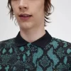 Camisa con estampado de serpiente para hombre Camisa con estampado de serpiente para hombre