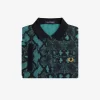 Camisa con estampado de serpiente para hombre Camisa con estampado de serpiente para hombre