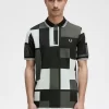 Camisa de hombre con estampado de píxeles Camisa de hombre con estampado de píxeles