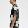 Camisa de hombre con estampado de píxeles Camisa de hombre con estampado de píxeles