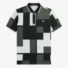 Camisa de hombre con estampado de píxeles Camisa de hombre con estampado de píxeles