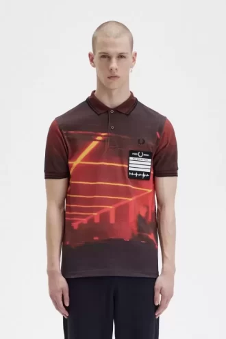 Camisa de hombre con estampado gráfico
