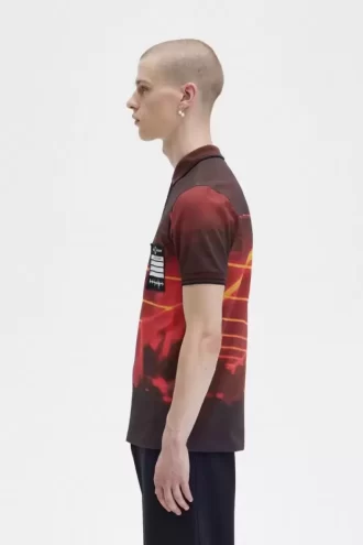 Camisa de hombre con estampado gráfico