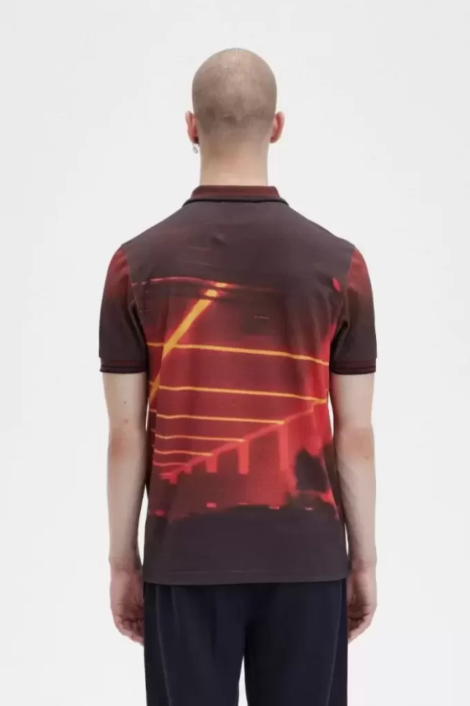 Camisa de hombre con estampado gráfico