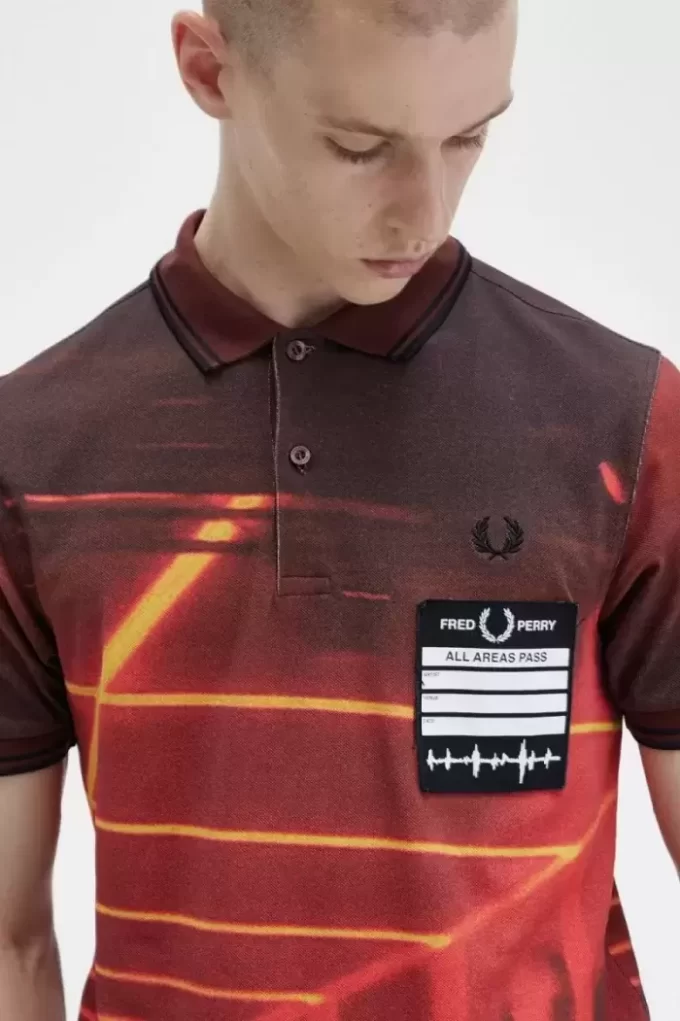 Camisa de hombre con estampado gráfico