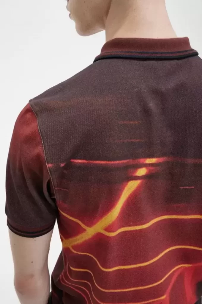Camisa de hombre con estampado gráfico