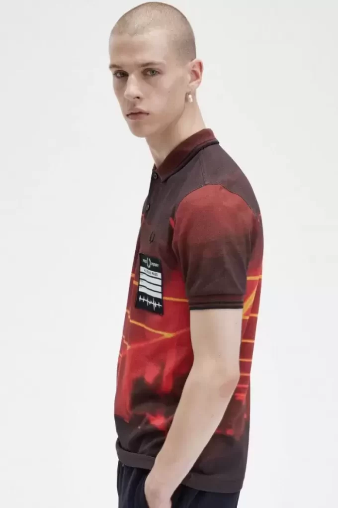 Camisa de hombre con estampado gráfico