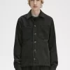 Camisa de hombre con pana de gofre